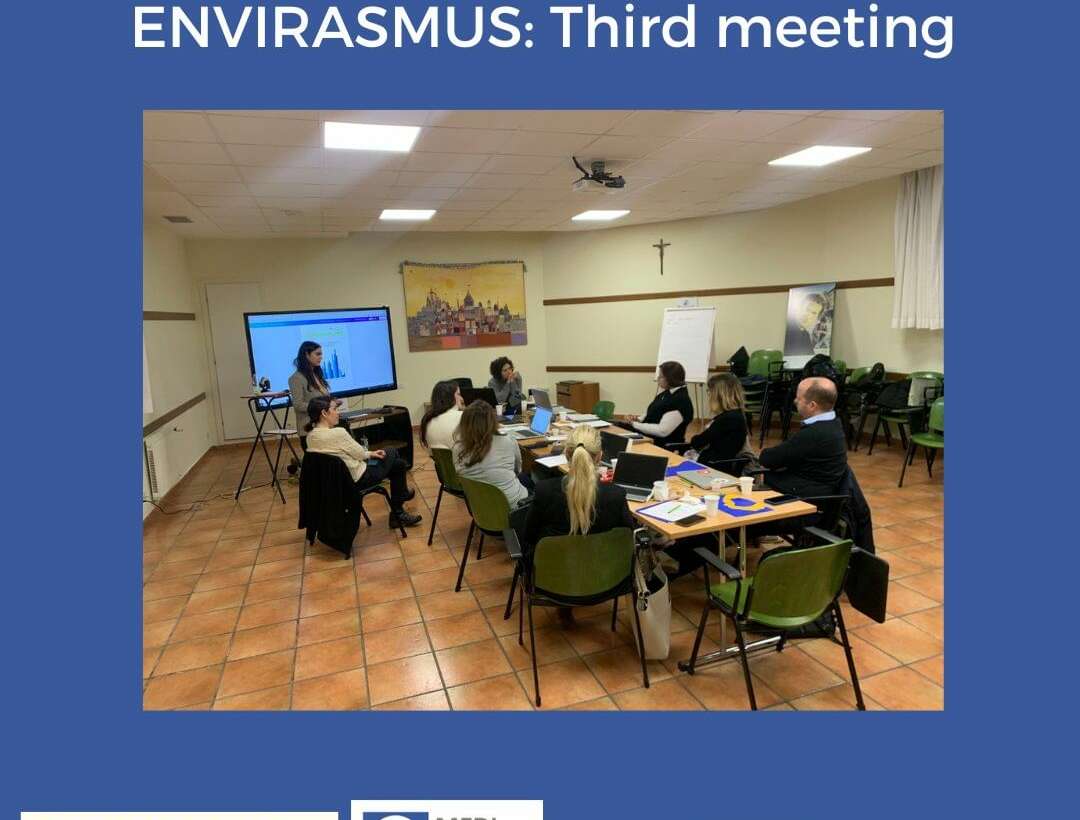 Last week all partners of the #ENVIRASMUS project met in Rome for the third TPM. 🌍🌿🌱

On Wednesday and Thursday, CIOF…