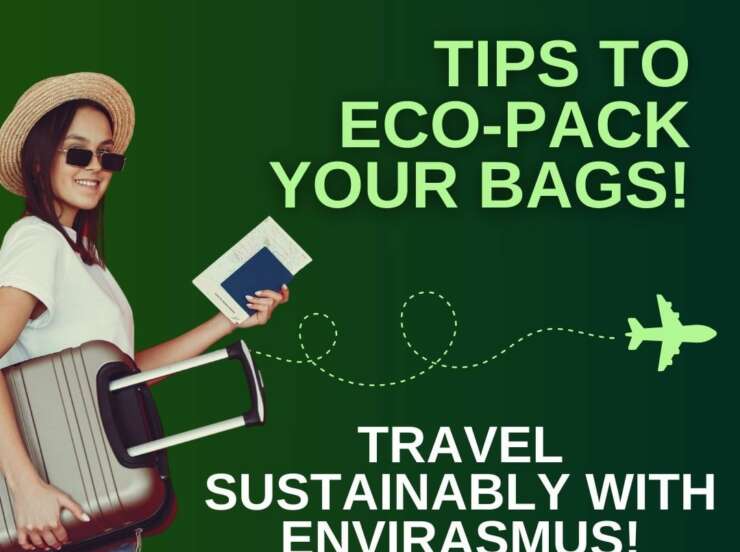 Il modo in cui prepari il tuo bagaglio può parlare molto del tuo impegno ambientale 💚🌍

Segui i consigli di Envirasmus…