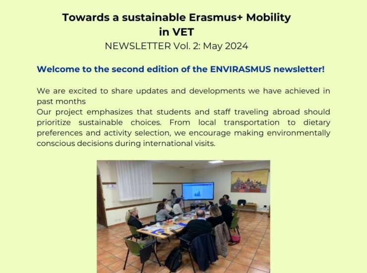 Here is the third newsletter of #ENVIRASMUS project!!! 🌏🎒💼🌿✈️

We are very happy to be able to continue working on t…