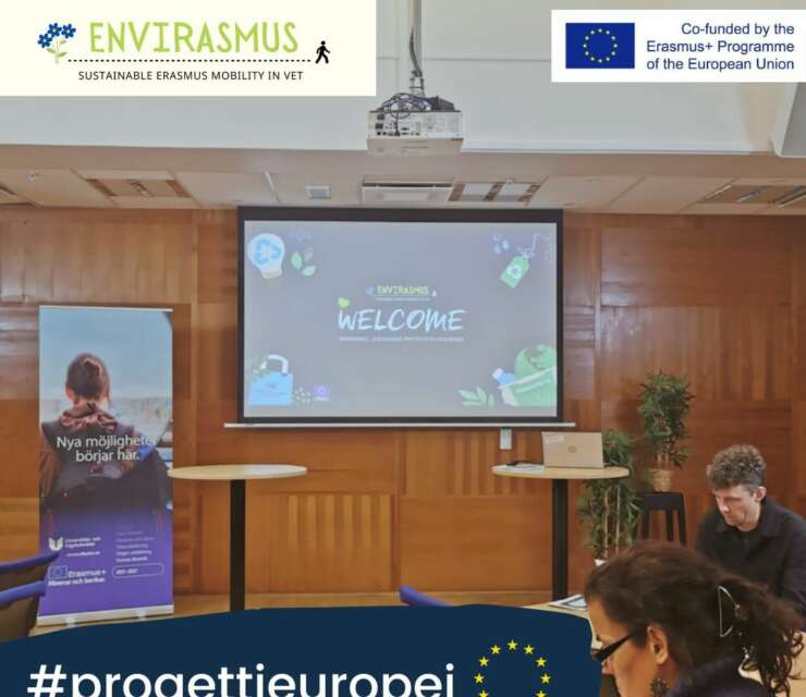 Progetti Europei || Envirasmus Il 18 settembre si è tenuto l’evento finale del progetto Envirasmus a Stoccolma, Svezia! …